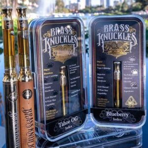 Buy Brass Knuckles 1000mg THC Vape Oil Cartridges & Pen in Dubai via Telegram App